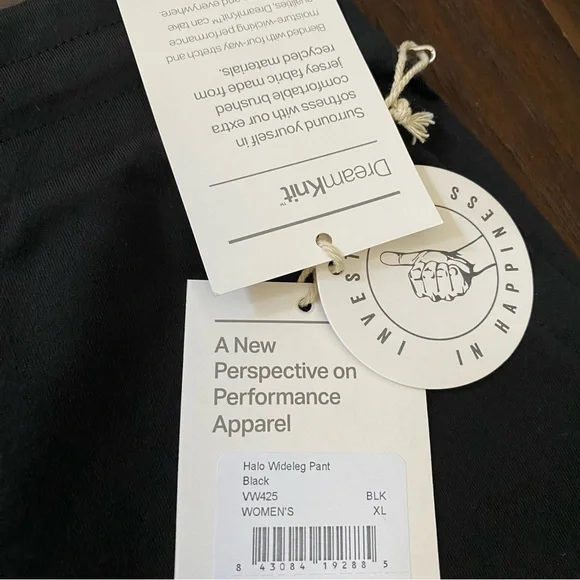 New with Tags Vuori womens Wideleg Pants With Pockets and logo Sz XL available - Picture 4 of 9